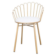 YS Sedia Altezza Creativa Poggiapiedi Pub Cucine Colazione Bancone da Casa Tempo Libero Sgabello da Bar in Metallo Rivestito in Velluto,Bianca,45 cm