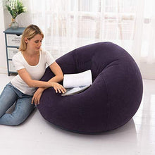Tongdejing Aufblasbarer Sitzsack Stuhl, faltbare Beflockung Aufblasbare Lazy Sofa Liege Couch Ultra Soft für zu Hause Wohnzimmer Schlafzimmer Dekor Haustier - Arredi Casa