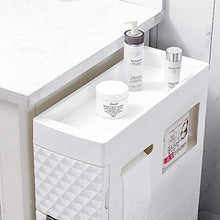 KX-YF Cassettiera Armadietto Governo di immagazzinaggio cassetto unità for Camera da Letto Bagno Home Office camere da Letto a casa Ufficio (Color : White, Size : 18X45.5X57.5cm)