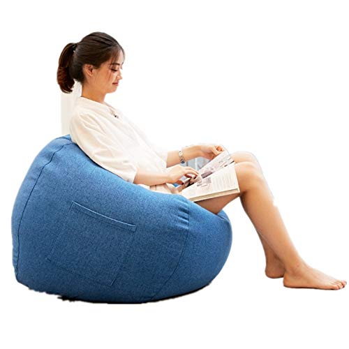 MICEROSHE Comodo Divano Sedia Grande Borsa della Borsa del Fagiolo di Gioco della Borsa Classica del Sacco del Fagiolo per Uso Interno ed Esterno Salotto Perfetto o Sedia di Gioco Casa o Giardino
