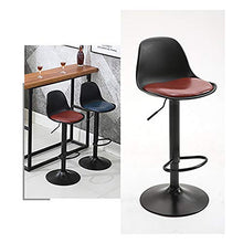 Poltrone Nubao Rotazione di 360 Gradi sgabelli da Bar con Il poggiapiedi, Regolabile Swivel Bar Sgabelli Colazione Bar Sgabello da Cucina, poggiapiedi (Colore: Rosso) (Color : Red*2)