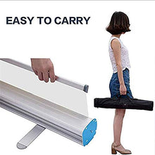 WAWB Schermo divisorio per Protezione da starnuto, Banner Roll up Trasparente, Lega di Alluminio, ristoranti, Parrucchieri, palestre 80 * 200 cm