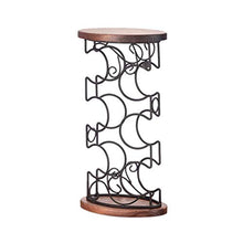 LHQ-HQ Soggiorno visualizzazione Vino Decorazione della casa Vino Bar Rack espositore Vino Rack Multi-Bottiglia di Vino in Legno massello cremagliera