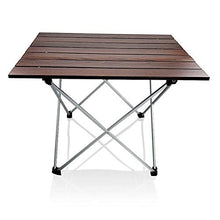 LNSTORE 34.5 x 40 x 32,5 cm Piccolo Tavolo da Picnic Picnic Portatile Tavolo da Spiaggia Pieghevole Tavolo da Picnic Pieghevole in Una Borsa Comodo e Durevole