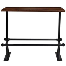 vidaXL Set da Bar 7 pz Legno Massello di Recupero Tavolino Sedie Sgabelli
