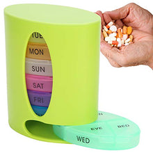 Portapillole portatile, scatola portapillole, comodo a prova di umidità per bambini, porta medicinali per anziani.