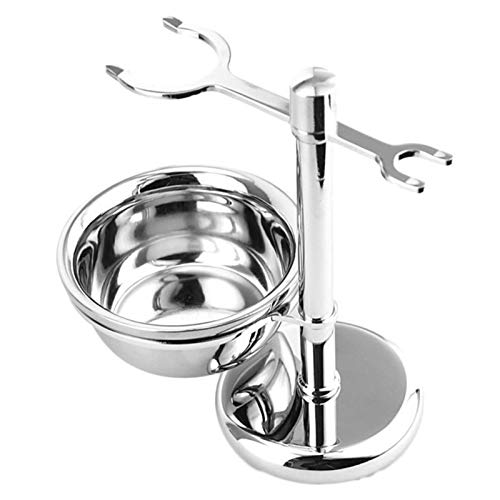 FSLLOVE FANGSHUILIN Uomo casa Sapone Ciotola di Zinco Pesante toewepe in Lega del Salone del Salone di stoccaggio del Supporto della Spazzola del Rasoio del Rasoio