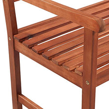vidaXL Panca da Giardino con Cuscino 120 cm in Massello di Acacia