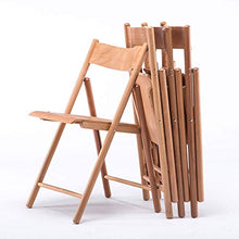 JCXOZ-Sedia Pieghevole Outdoor Sedie Pieghevoli, Sedile ergonomico Schienale for Wedding Garden Home Patio mobili in Legno Massiccio Sedie Portatili Soggiorno Camping