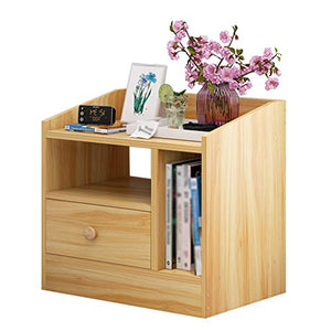 Comodini Decorazione Assemblea Domestica Camera di pompaggio Singolo in Legno Massiccio Locker Addensare Studio Storage Box Corridoio Bagno Soggiorno Multifunzione 43X30X47cm MUMUJIN (Color : B)