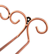 Wolfbush Appendi calici, 2 Righe Acciaio Inossidabile Parte Stand Vino Bicchiere Vetro Gruccia Rack Coppa Vetro Titolare Scaffale portabicchieri - Bronzo
