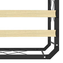 SKM Giroletto Nero in Metallo 160x200 cm (27.3kg)