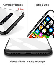 Suhctup Compatibile con Samsung Galaxy S10 Plus / S10+ Custodia Protettiva in Vetro Temperato 9H + Cornice Paraurti in TPU Silicone Morbido Assorbimento Degli Urti a 360 Gradi Protezione -albero
