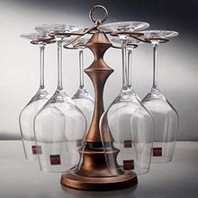 1yess Wine Rack, Wine Rack Domestica Semplice Capovolto Vetro Decanter Red Cup Una Decorazione Holder Creativo 29,5 X 25 cm, Wine Rack Posto scaffale for Vino