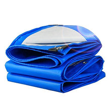 qx Telone Tenda Teloni Ombra Vele Telone Telo Extra Resistente Impermeabile-Resistente con Occhielli Protezione Solare Antivento Antietà Copertura per Piscina in Pe Blu 160G / M2 (Colore: 6 × 10M),5