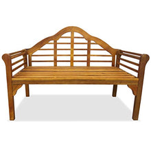 BIGTO, Panca da Giardino in Legno di Acacia Massiccio, mobili da Giardino