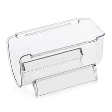 Jackallo Portabottiglie impilabile, portabottiglie per Vino Trasparente Portabottiglie in plastica impilabile per Ripiani in Cucina Frigorifero dispensa