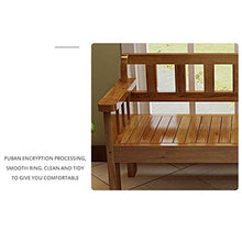 XLOO Mobili di Ottima qualità, Panchina in Legno per Esterni, Panchina da Giardino per Esterni, Sedia da Giardino, Pino Naturale, Super carico, Diversi Colori, Dimensioni