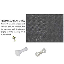 FBGood - Copertura per balcone, filtro privacy, antivento, resistente alle intemperie, protezione UV, rete di privacy per recinzione, protezione antivento, 90 x 500 cm, colore: Grigio