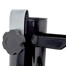 vidaXL Base Porta Ombrellone e Canne Pesca Tubo in Acciaio Supporto Parasole