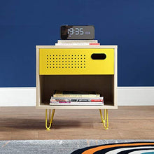 Comodino Moderno, Camera da Letto for Bambini, Elegante e Minimalista, mobili Mini Economy, portante 300KG-42X39X42CM FANJIANI