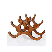 LHQ-HQ Wine Rack Decoration Ornamenti Semplice Creativo di Legno Solido a più Strati del Vino cremagliera Moda Stabile casa Wine Rack Decoration Ornamenti