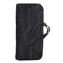 Nimomo NIMOA Sacco portaoggetti per Cuscino: Grande Borsa portaoggetti per Cuscini per mobili da Esterno, Organizer da Giardino Impermeabile alla Polvere(S-Nero)