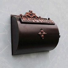 YONGYONGCHONG Cassetta delle lettere European Garden Villa Home Decoration - Letter Box impermeabile cassetta postale