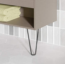 Amizuva Yoko Top Mobile Bagno, Legno, Bianco, 80 cm