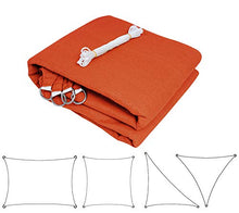 Laneetal Tenda a Vela Ombreggiante Telo Parasole Anti UV Tende da Sole Respirante per Esterni Giardino 2,5x2,5x3,5m Triangolare Terracotta 0400093
