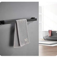 Portasciugamani, Bagno o Cucina Porta Salviette a Parete Spazio Alluminio Porta Asciugamani Singolo da 22 Pollici, per Bagno Cucina Lavabo