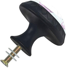 Fenicottero rosa azzurro Pomelli per Porta Set di 4 Pomelli per Mobili Manopole per Cassetti Cucina Armadio Vetro
