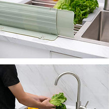YARNOW Lavello Anti Guardia Sucker Impermeabile Bordo di Acqua per La Cucina Bagno Piatto di Casa Lavelli Piano di Protezione
