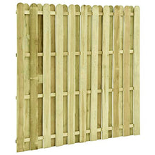 Tidyard Pannello di Recinzione da Giardino per Esterno in Legno di Pino Impregnato FSC,Pannelli in legno,Pannelli in legno per esterno,Recinzioen da Giardino in legno,Recinzione in legno 180x170 cm