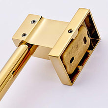 Portasciugamani, Ottone Bagno Accessori per La Cucina in Metallo Antico Porta-Asciugamano da Parete Monoforo Placcato in Oro Antico, 6 Dimensioni
