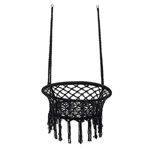 Xhtoe Sedia Amaca Sedia Amaca Singola Persone Altalena Sospesa Sedile Comfort Altalena da Giardino Carico Massimo 120 kg Viaggio in Campeggio Comfort E Durata