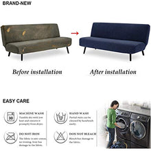OKJK Copridivano Senza Braccioli, Elastico Impermeabile, Copri Divano Letto Senza Braccioli, Copridivani Ribaltabile Senza Braccioli, per Hotel di Casa (Color 18,L 170-210cm)