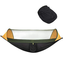 Emoshayoga Amache comode 114,2x55,1 Pollici Amaca da Esterno Pieghevole con zanzariera oscillante per Cortile da Viaggio Hikin