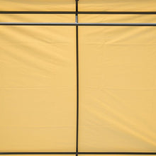 Aosom Outsunny Gazebo Riparo per Barbecue BBQ Tendone da Giardino in Poliestere 215 x 150 x 180/220 cm