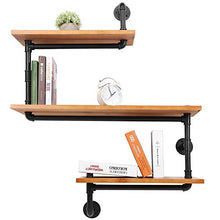 Zerone - Scaffale da Parete in Stile Industriale, Stile Industriale, Stile Industriale, retrò, per Tubi d'Acqua, scaffalature Fai da Te