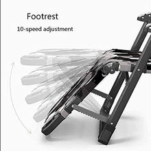 JFFFFWI Sedie a Sdraio Gravity Lettini Prendisole Regolabili per Esterni Giardino Interno Esterno Portatile Pausa Pranzo Sedia reclinabile Pieghevole Sedia da Giardino Portatile per Uso Domestico Pa