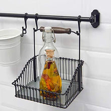 Immagazzinaggio del Ferro Cestino sotto griglia Rack Cabinet Basket Cucina Organizzatore Cupboard la casa e Giardino di Finitura Organizzatore Bin