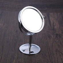 Frcolor Specchio doppio per trucco ruotabile Makeup mirror on stand