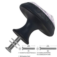 Modello animale viola 4 PCS Pomelli per Porta, Pomolo per Mobile, Pomelli per Mobili con Viti, Maniglia per Armadietto, Pomelli per Porta, Pomelli per Cassetti per Porta, Armadio, Cassetto e Credenza