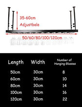 AT Wine Rack Loft Mensola Metallo Ferro Rack Soffitto Bagagli Cremagliere Del Vino Hanging Vetri Della Bottiglia e Supporto Della Struttura Del Vino Calici Calici Cremagliera Del Supporto