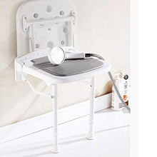 AGWa Bagno Sgabelli pieghevole Doccia Sedia, fissato al muro Bagno Vasca da bagno di sicurezza delle feci della sede, Corridoio Modifica delle scarpe sgabello con gambe di sostegno regolabili, carico