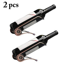 JUSTDOLIFE Supporto del vino da tavola del supporto di bottiglia di vino decorativo casuale creativo del ferro dello scaffale del vino