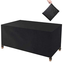 litulituhallo - Copertura impermeabile per mobili da giardino, in tessuto Oxford 420D, 170 x 94 x 70 cm
