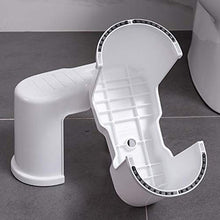LACKINGONE 2 Sgabelli per WC, sgabello fisiologico, ergonomico, per WC, scaletta per WC, antiscivolo, multifunzione