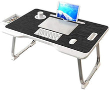 Xicaimen Tavolo per Notebook Tavolo Pieghevole per Laptop Vassoio da Letto Supporto Multifunzione per Notebook Supporto da Lettura per Divano